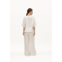 Blusa manga corta Agua Cruda