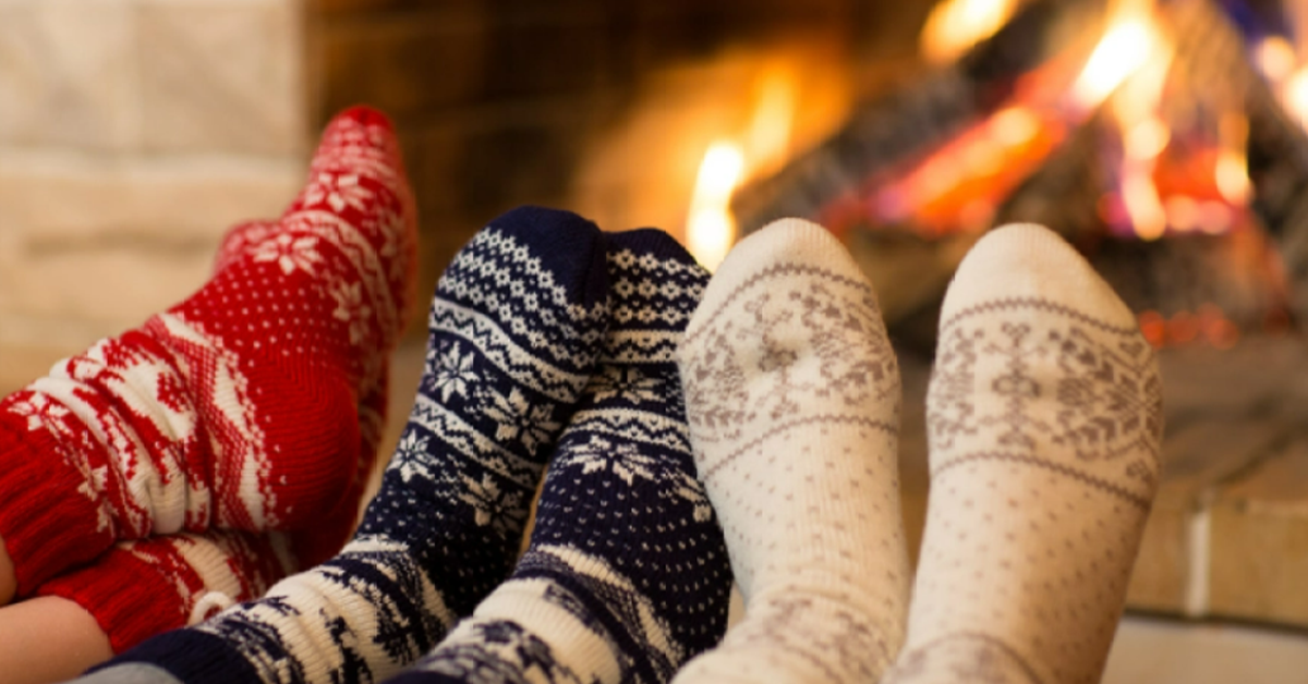 A current tradition: Give a nice pair of Christmas Socks