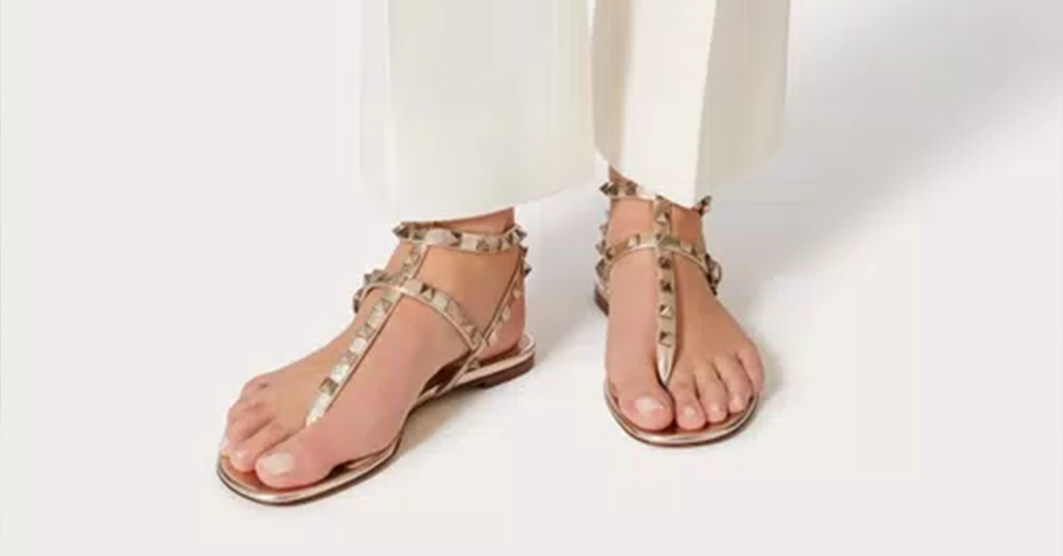 Metallic Sandals: The edgy touch for your spring looks