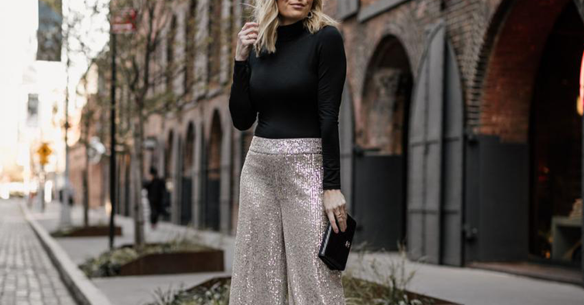 Be the Star this Christmas wearing Sequin Pants