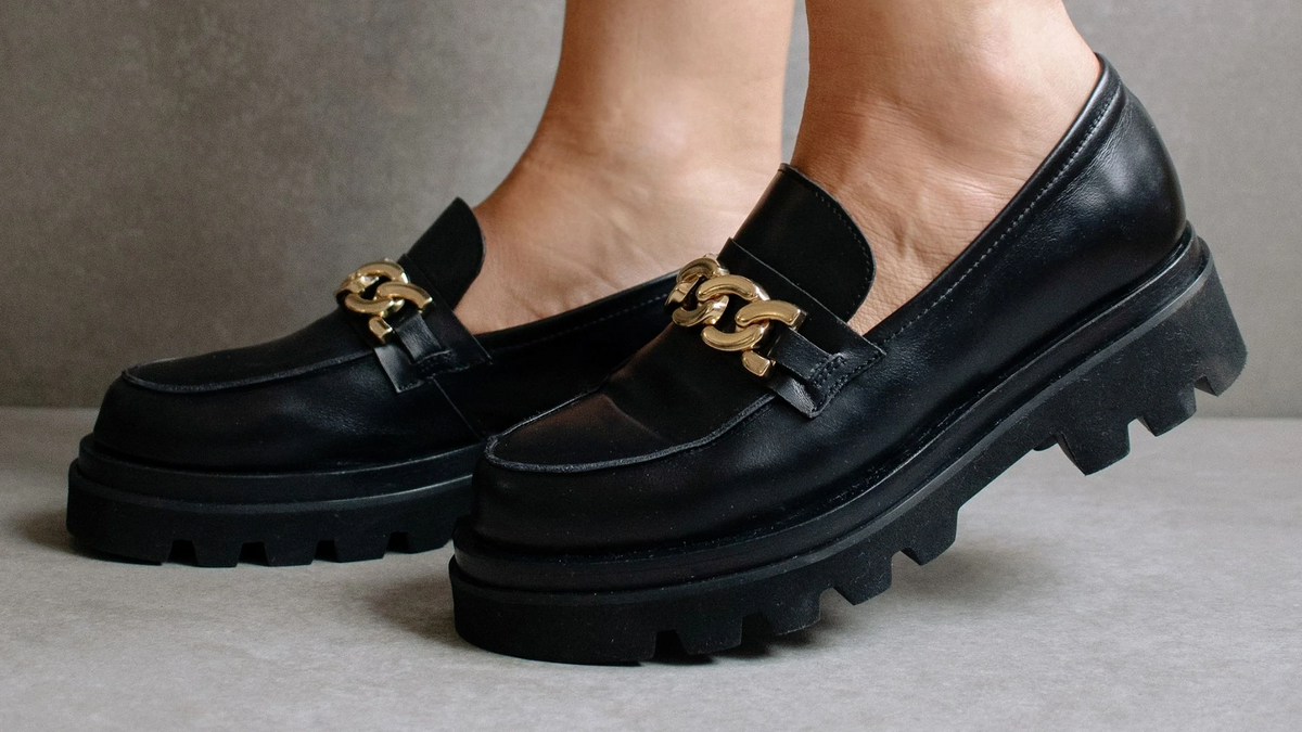 The trend of the 90s: Platform Loafers