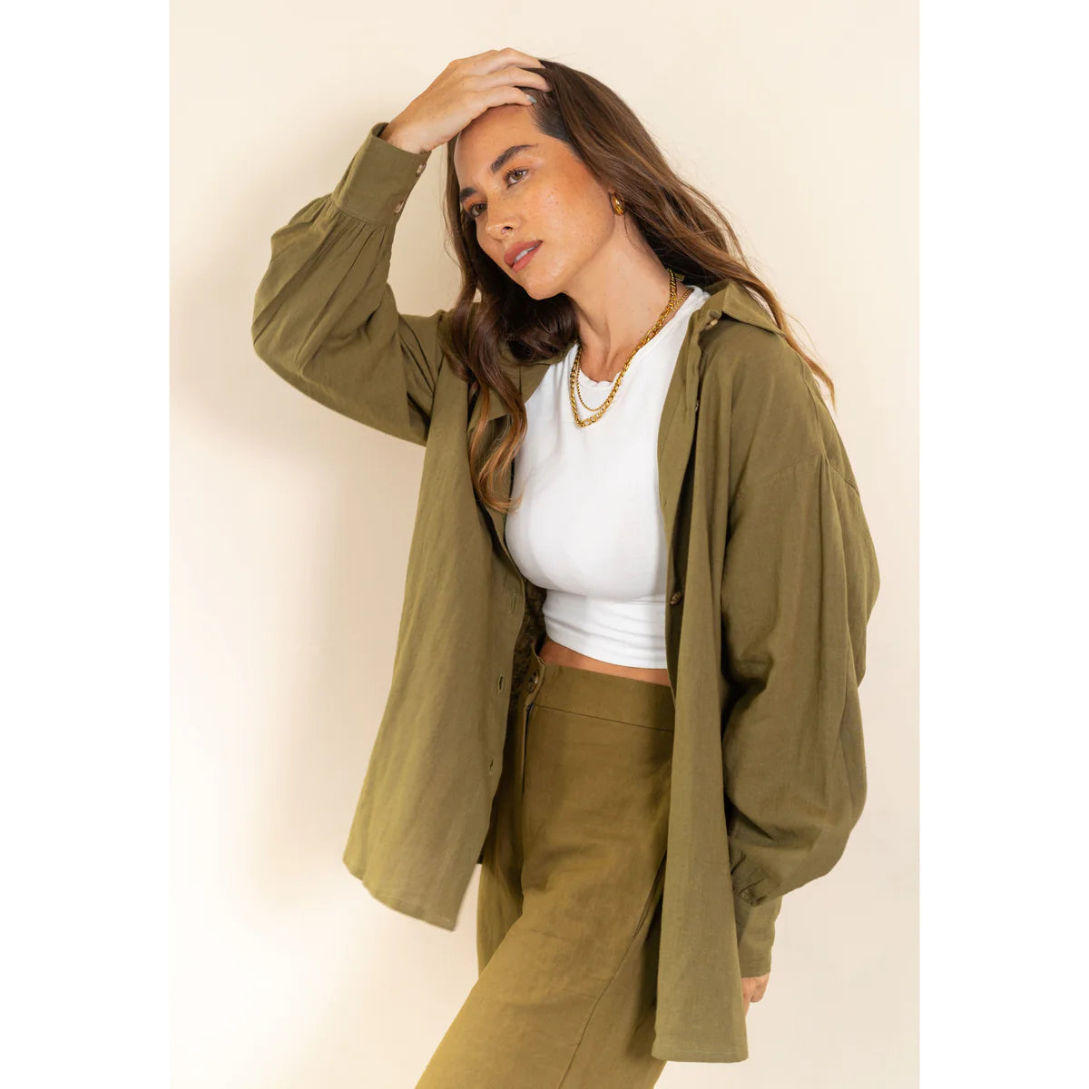 Kaleidoscopic Fashion: How to Style Green Olive