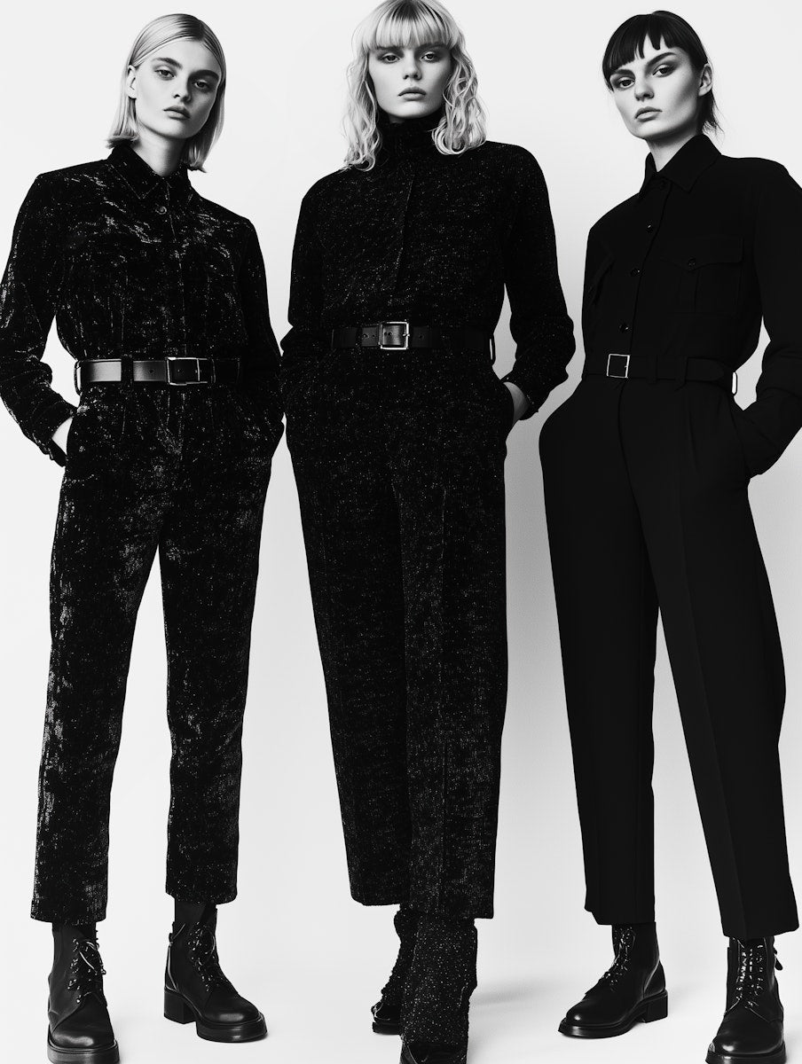 outfit ideas with a black jumpsuit