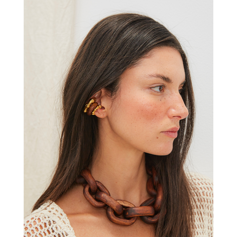 Wood Ear Cuff Midi