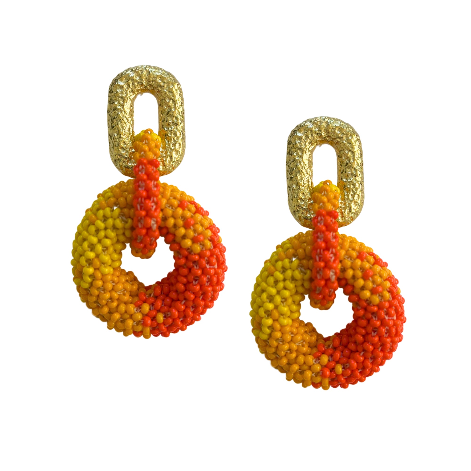 Linked Donuts Earrings