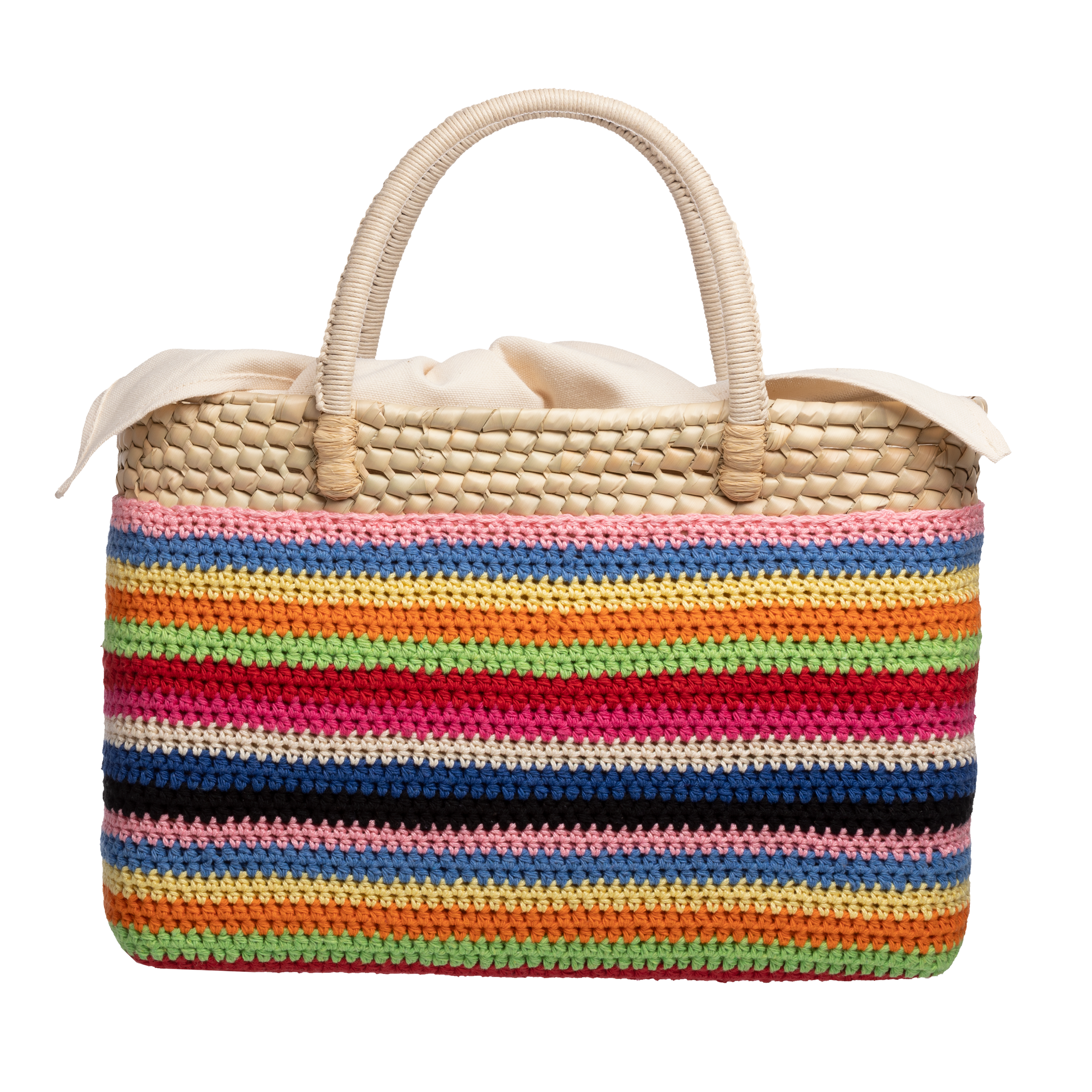 Medium Crochet Bag Rainbow