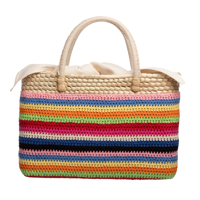 Medium Crochet Bag Rainbow