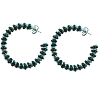 Formation Beaded Maxi Hoops