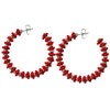 Formation Beaded Maxi Hoops