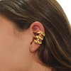 Gold Ear cuff Rainbow