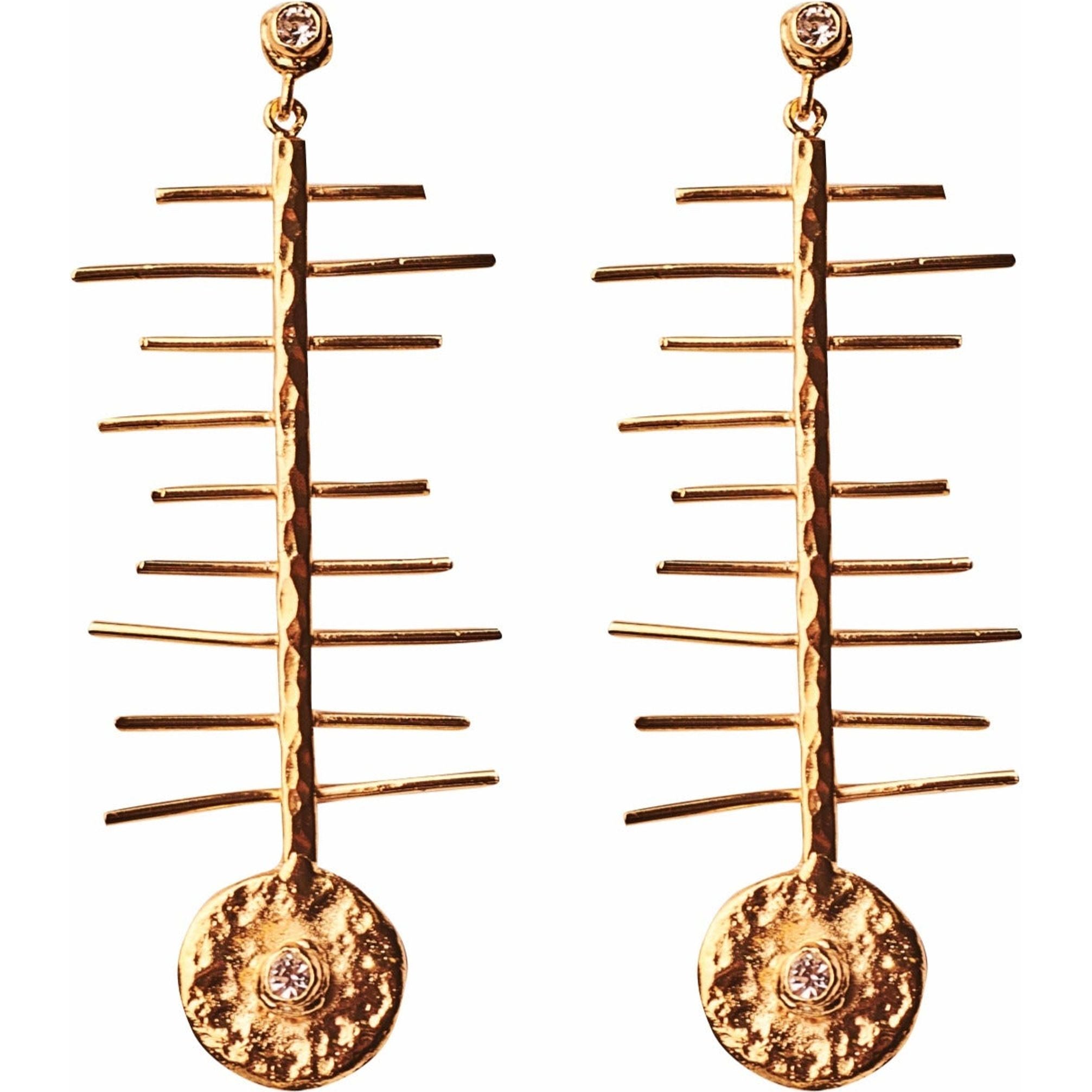 Skeleton earrings