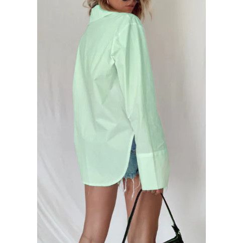 Boyfriend oversized Shirt mint