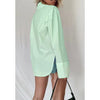 Boyfriend oversized Shirt mint