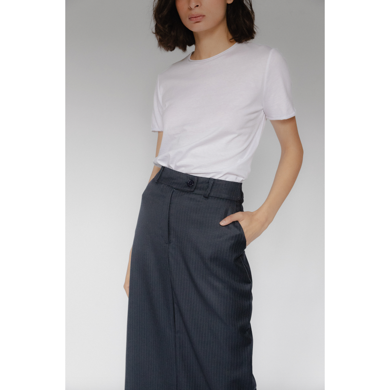 ELENA LONG PENCIL SKIRT