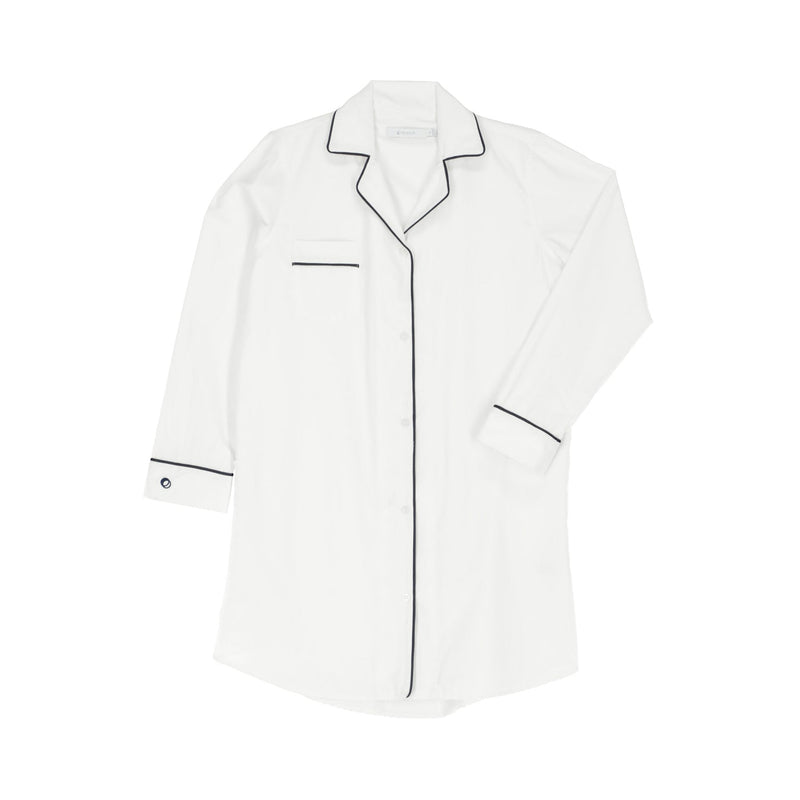 Creta White Boyfriend Shirt