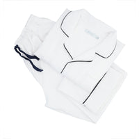 White Classic Men Pants