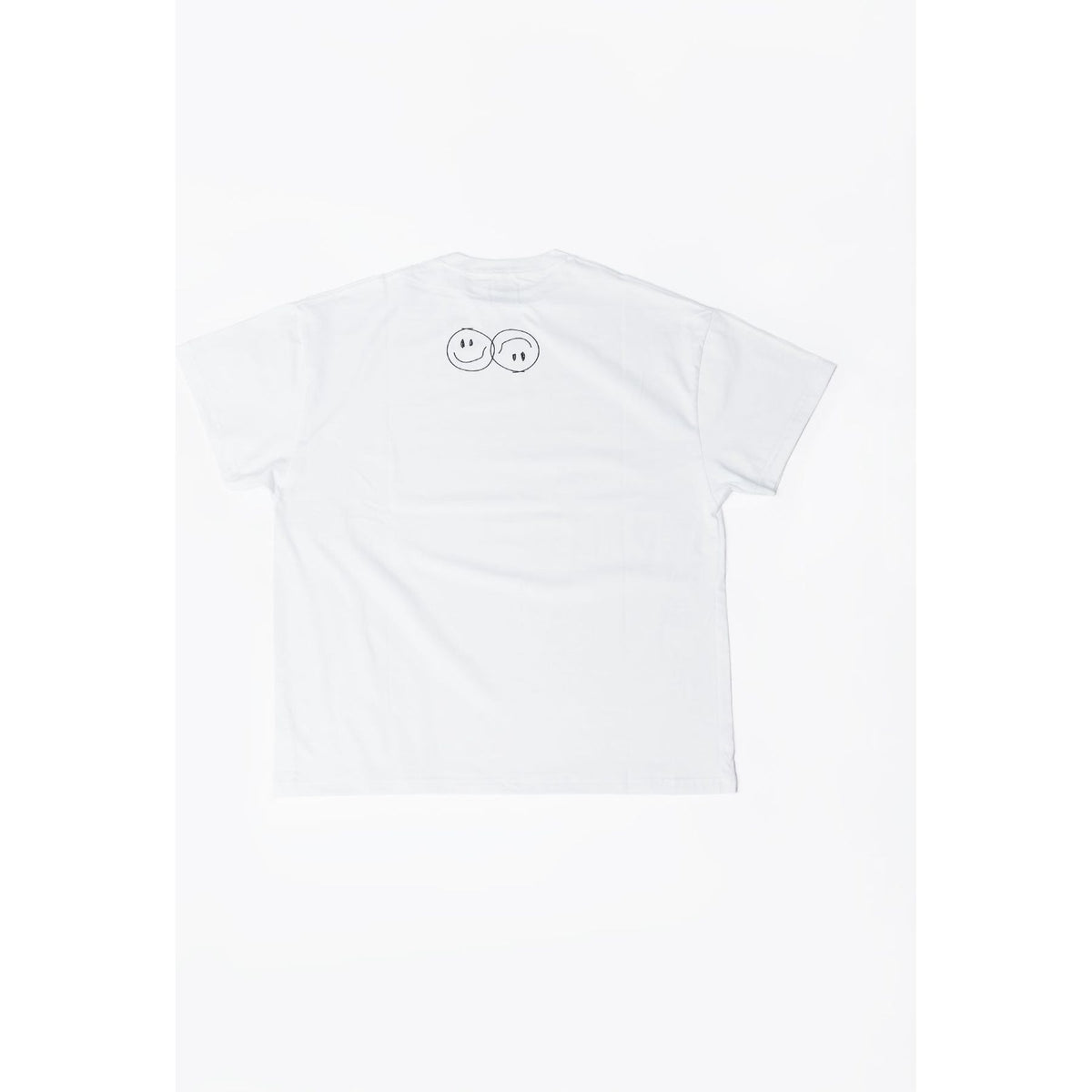 White Smiley Polo