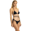 The Tied Up Bikini Set - Black