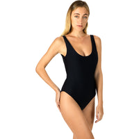 The Poolside One Piece - Black