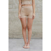 Beige Biker Short