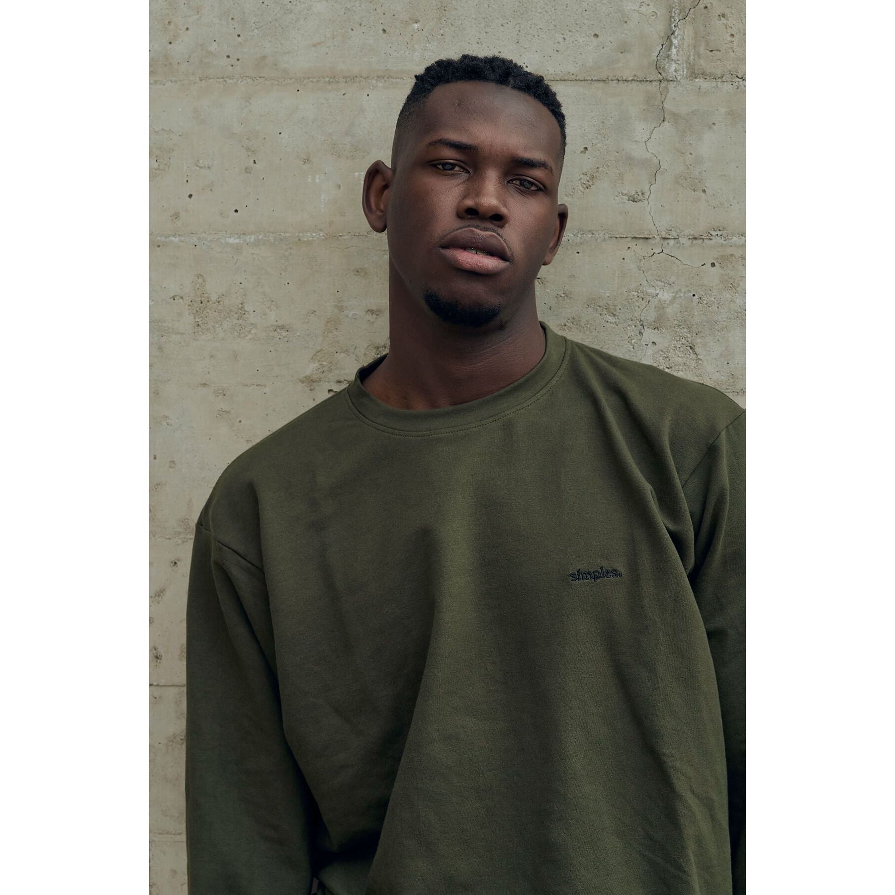 Original Crewneck Military Green Man