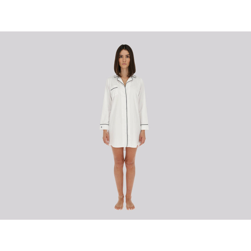 Creta White Boyfriend Shirt