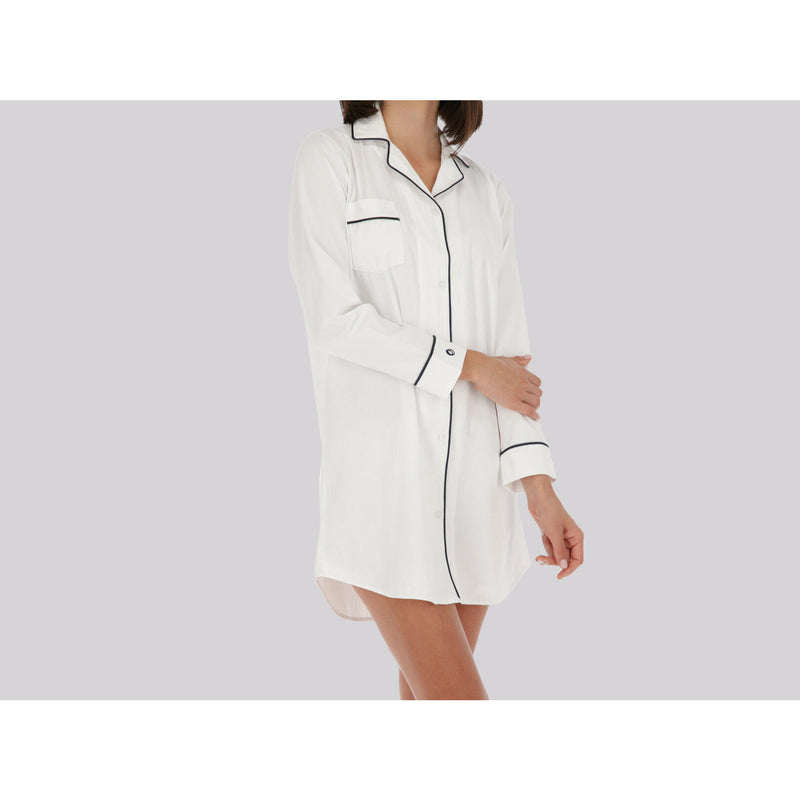 Creta White Boyfriend Shirt